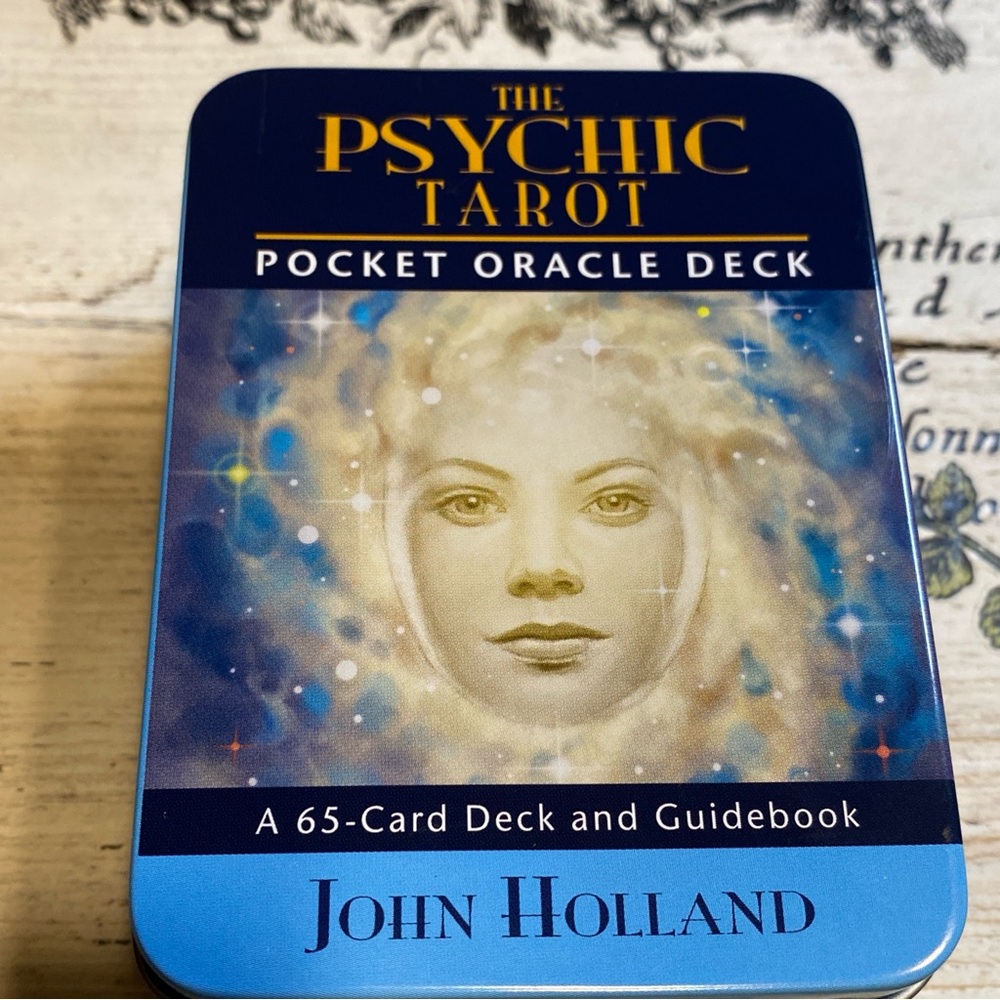 ORACLE - Psychic Tarot POCKET MINI SIZE 65-Card Deck by John Holland Guidebook - Picture 5 of 12